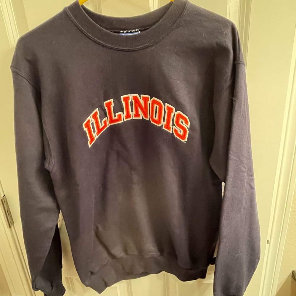 Champion Athletic Apparel Illinois Crew Sweatshirt